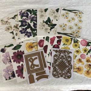 Anna Griffin Dies & Die cut Flowers etc